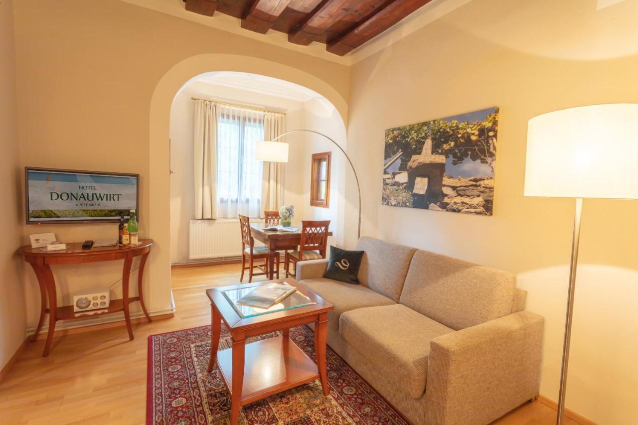וויסנקירשן אין דר וואכאו Donauwirt - Hotel Garni מראה חיצוני תמונה