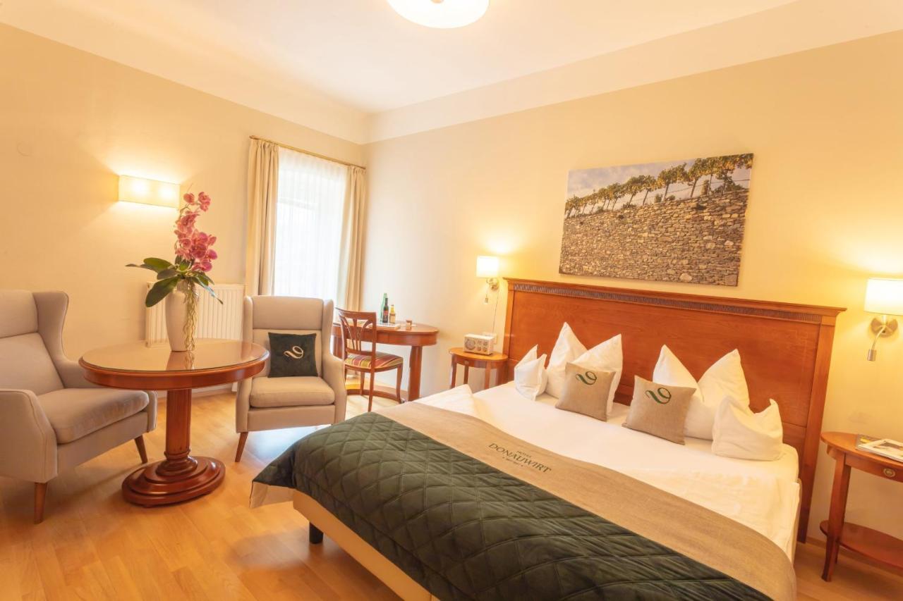 וויסנקירשן אין דר וואכאו Donauwirt - Hotel Garni מראה חיצוני תמונה