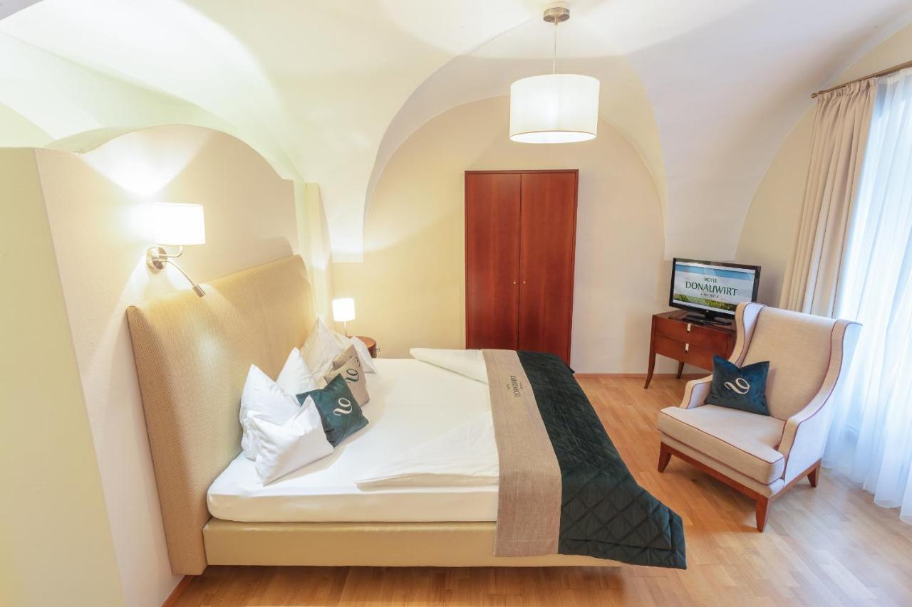 וויסנקירשן אין דר וואכאו Donauwirt - Hotel Garni מראה חיצוני תמונה