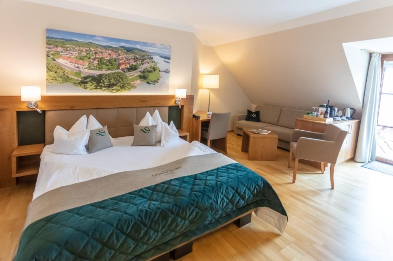 וויסנקירשן אין דר וואכאו Donauwirt - Hotel Garni מראה חיצוני תמונה