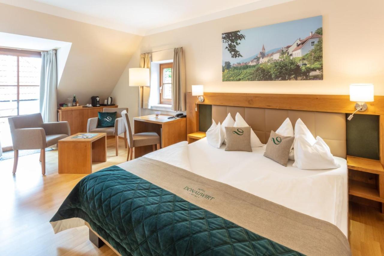 וויסנקירשן אין דר וואכאו Donauwirt - Hotel Garni מראה חיצוני תמונה