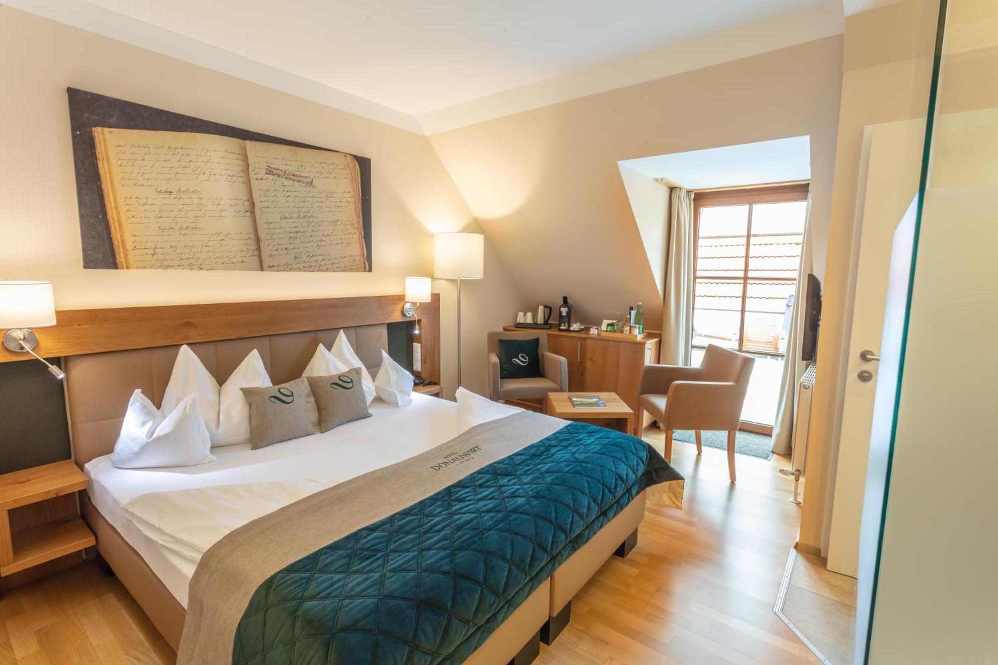וויסנקירשן אין דר וואכאו Donauwirt - Hotel Garni מראה חיצוני תמונה